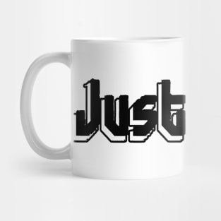 Just Us Bros Black Font Mug